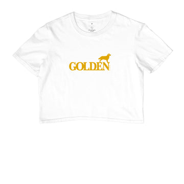 Camiseta Cropped Golden Retriever - Identidade