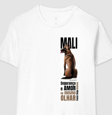 Camiseta Malinois - Olhar - Essência