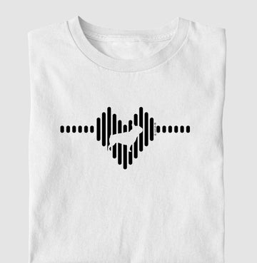 Camiseta Buldogue Francês - Coleção Coração