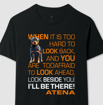 Camiseta Rottweiler Atena - I’ll be there - Essência