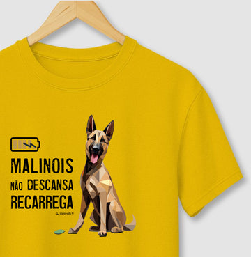 Camiseta Malinois Não Descansa - Essência