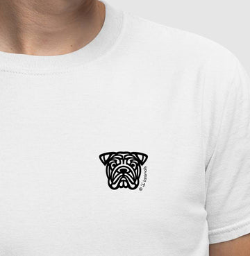 Camiseta Buldogue Ingles - Tribal / Side
