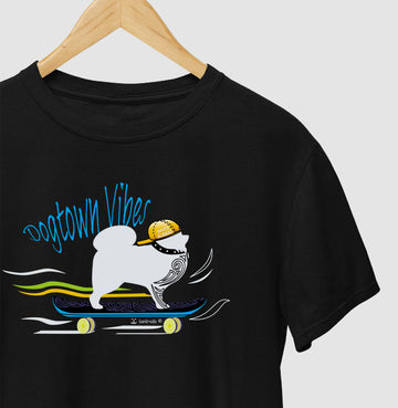 Camiseta Spitz Alemão - Skatista