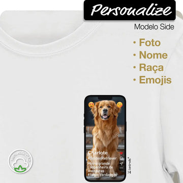 Camiseta Foto Celular / Side - Personalizada