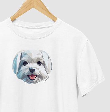Camiseta Maltês - Coleção Geoma