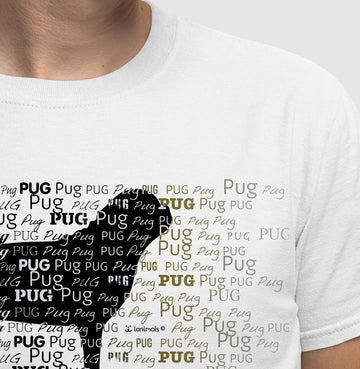 Camiseta Pug - Tessitura