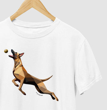 Camiseta Malinois O Pulo - Perfil/Geoma