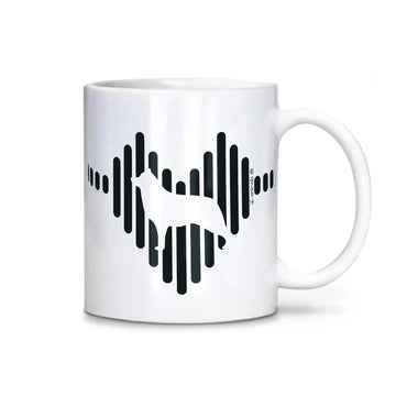 Caneca Border Collie - Coração i-animals