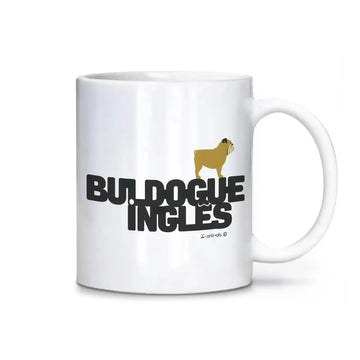 Caneca Buldogue Inglês - Identidade i-animals