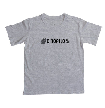 Camiseta #Cinófilo (Infantil) - Coleção AFETO