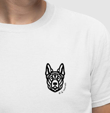 Camiseta Pastor Alemão - Tribal / Side