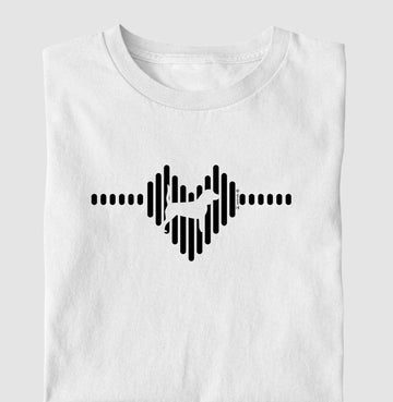 Camiseta Beagle - Coleção Coração