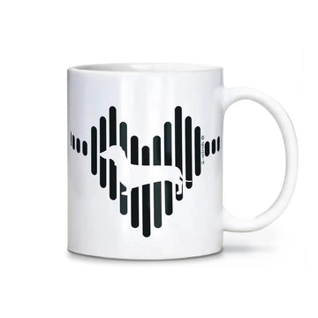 Caneca Dachshund - Coração i-animals