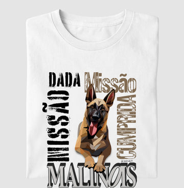 Camiseta Malinois Missão Comprida - Essência
