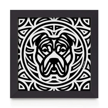 Quadro decorativo Pit - Total - Tribal