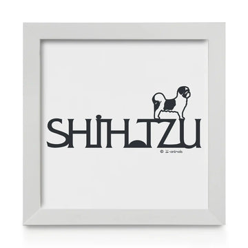 Quadro decorativo Shih Tzu - Identidade