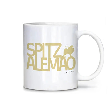 Caneca Spitz Alemão - Identidade - i-animals