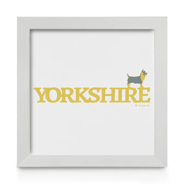 Quadro decorativo Yorkshire - Identidade