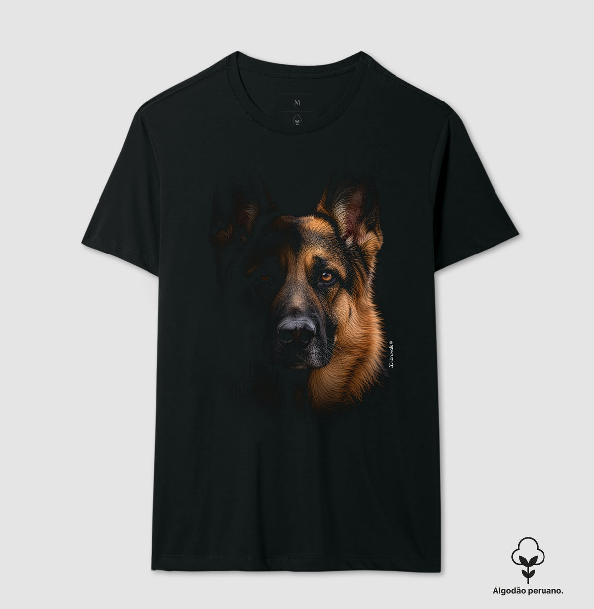 Camiseta INCA SOFT Pastor Alemão - Retrato