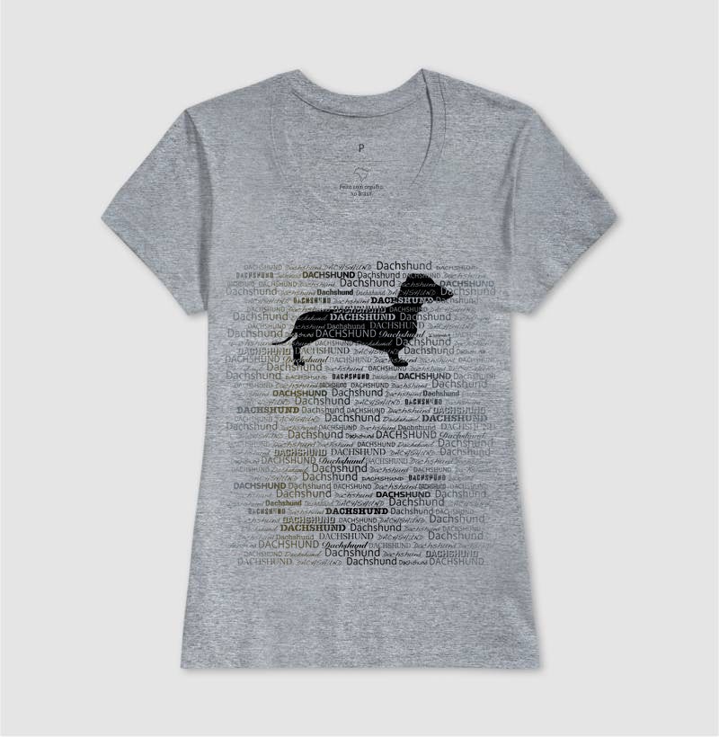Camiseta Dachshund - Tessitura