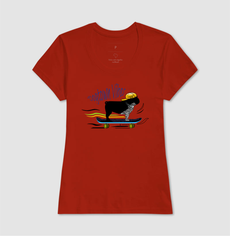 Camiseta Buldogue Inglês - Skatista
