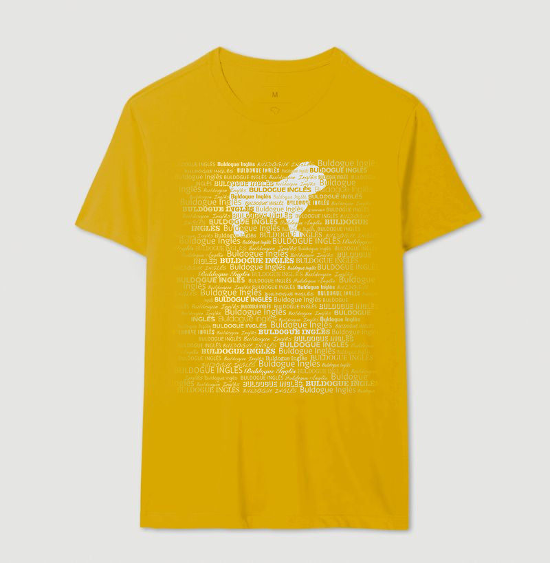 Camiseta Buldogue Ingles - Tessitura