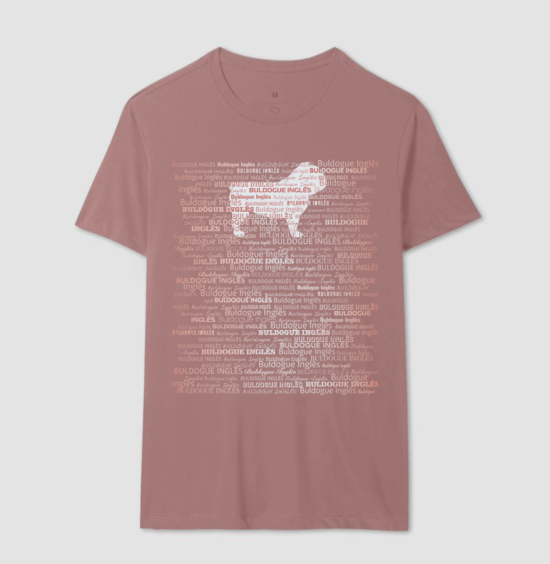 Camiseta Buldogue Ingles - Tessitura