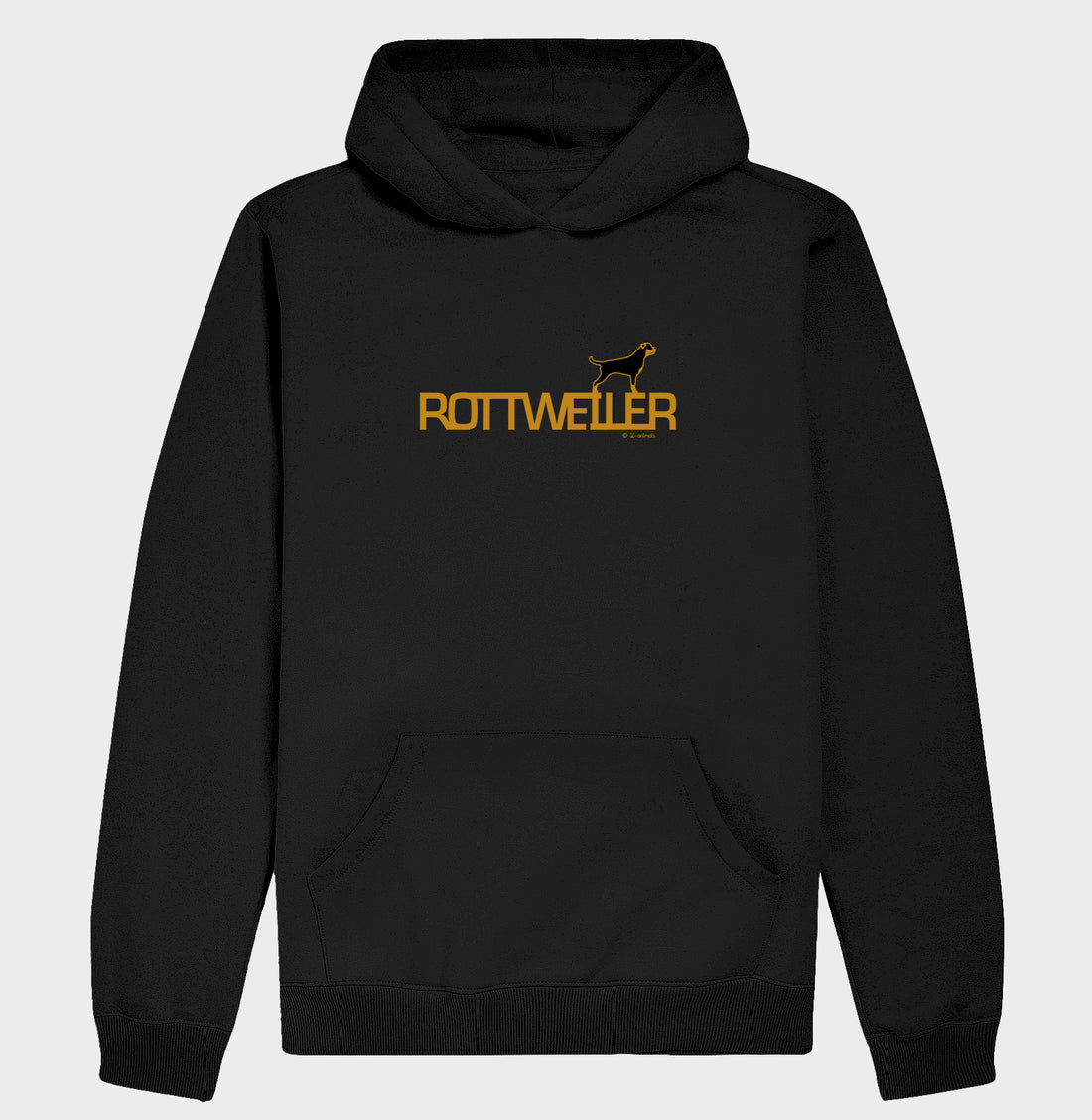 Moletom com Capuz Rottweiler - Identidade (sem cadarço)
