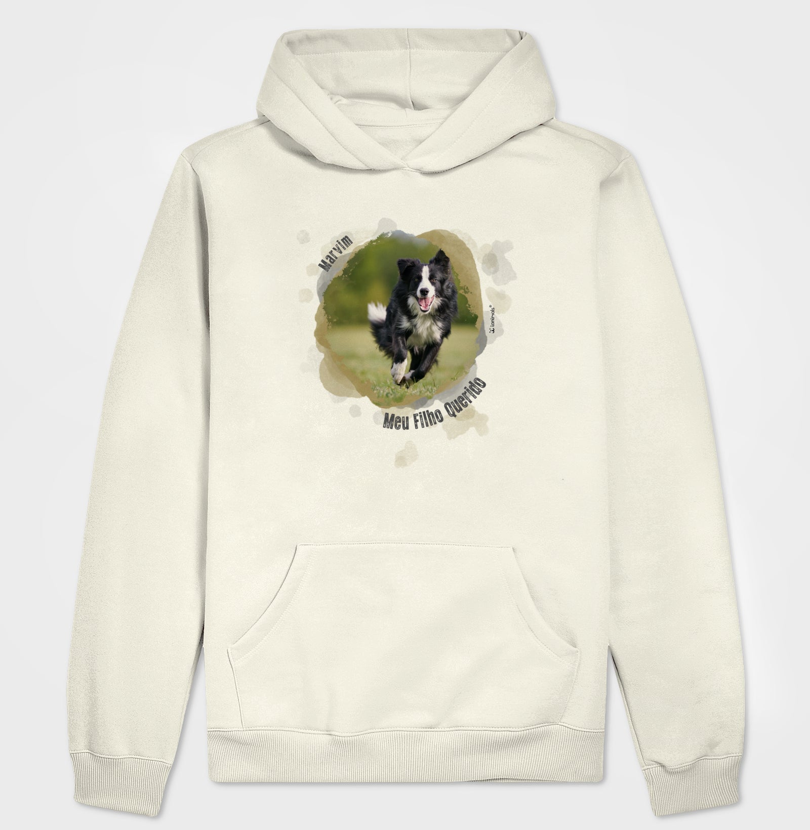Moletom com Capuz Foto Pet - Splash - Personalizada | iAnimals