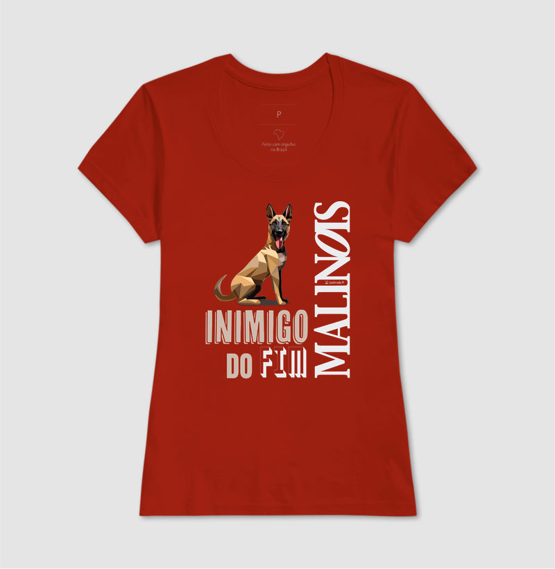 Camiseta Malinois Inimigo do Fim - Essência