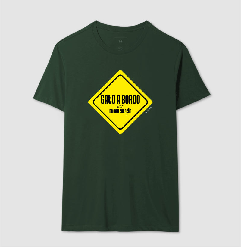 Camiseta Gato a Bordo - Afeto