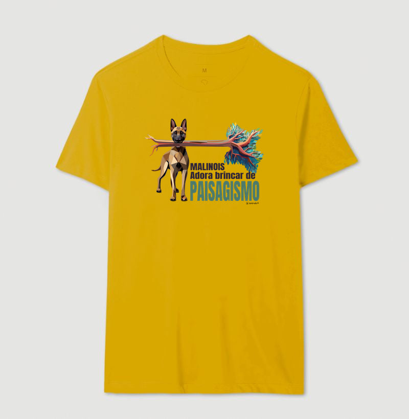 Camiseta Malinois Paisagismo - Essência