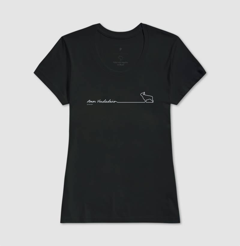 Camiseta Buldogue Francês - Amor Verdadeiro