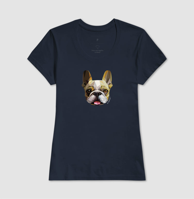 Camiseta Buldogue Francês - Geoma