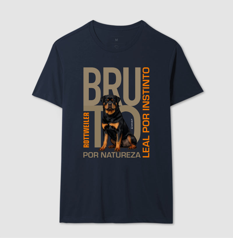 Camiseta Rottweiler Bruto por Natureza - Essência