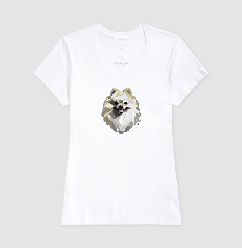 Camiseta Lulu da Pomerânia - Geoma