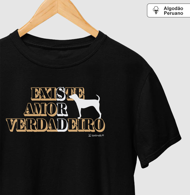 Camiseta INCA SOFT SRD Existe Amor Verdadeiro - Essência