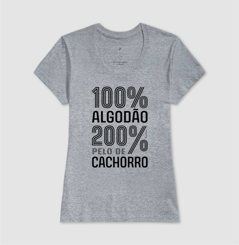 Camiseta 200% pelo de Cachorro - Coleção AFETO