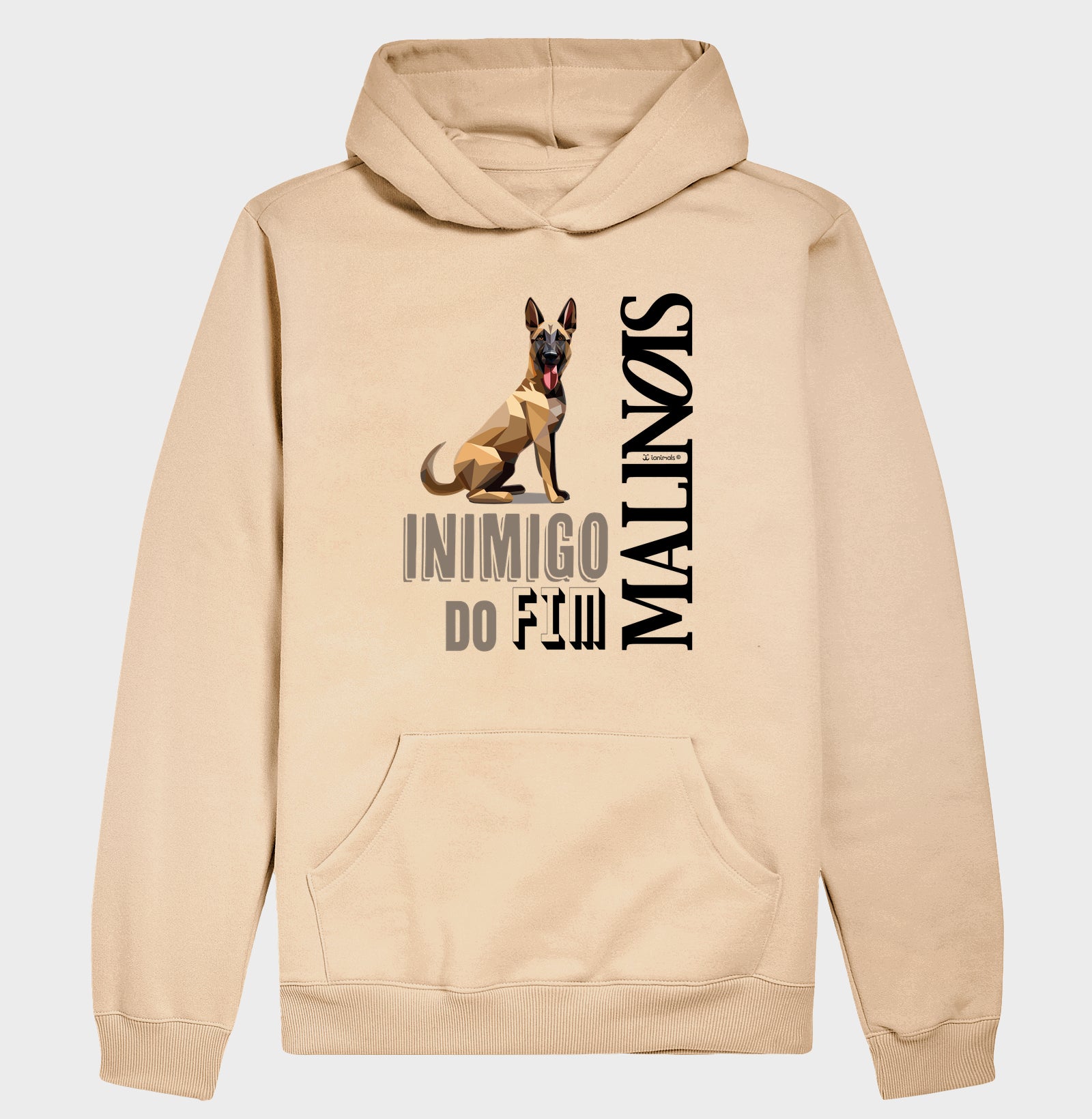 Moletom com Capuz Malinois Inimigo do Fim - Essência