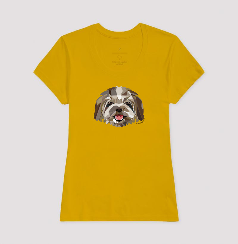 Camistea Shih Tzu Castanho - Geoma