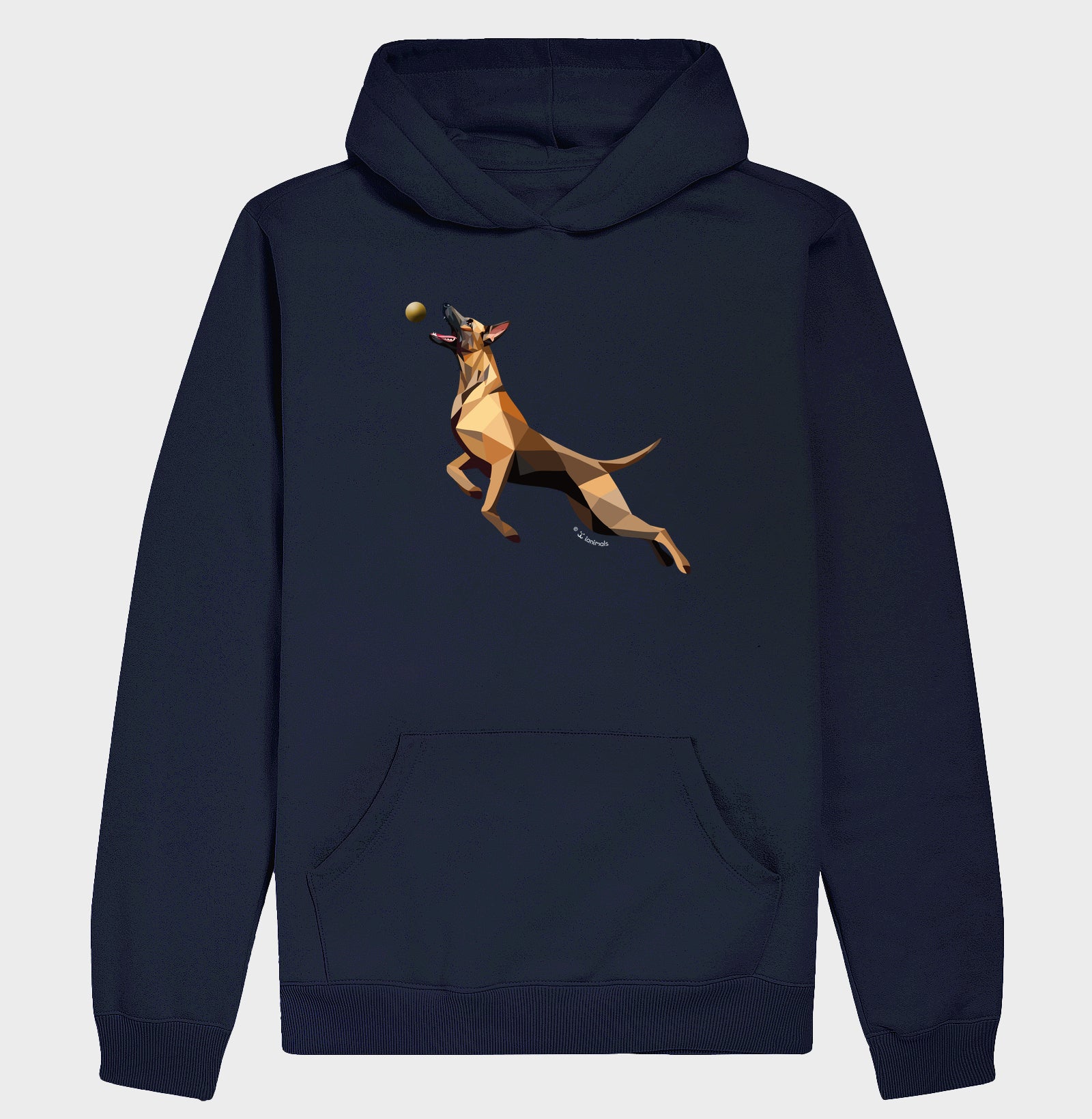 Moletom com Capuz Malinois O Pulo - Perfil/Geoma