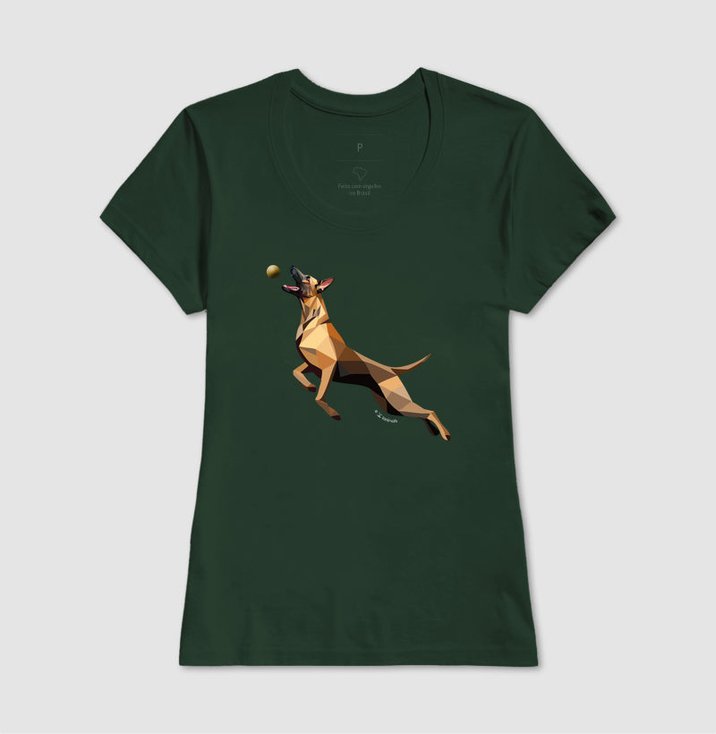 Camiseta Malinois O Pulo - Perfil/Geoma
