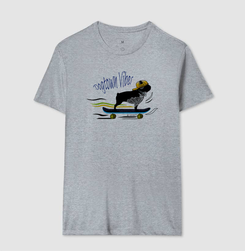Camiseta Buldogue Francês - Skatista
