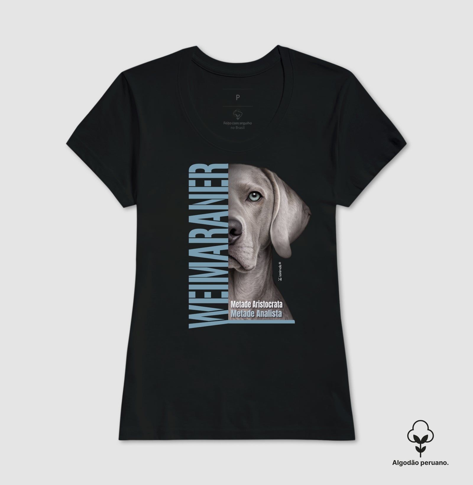 Camiseta INCA SOFT Weimaraner Metade Aristocrata - Essência