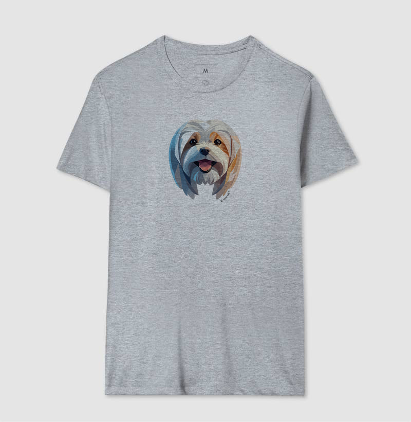Camiseta Lhasa Apso - Coleções Geoma