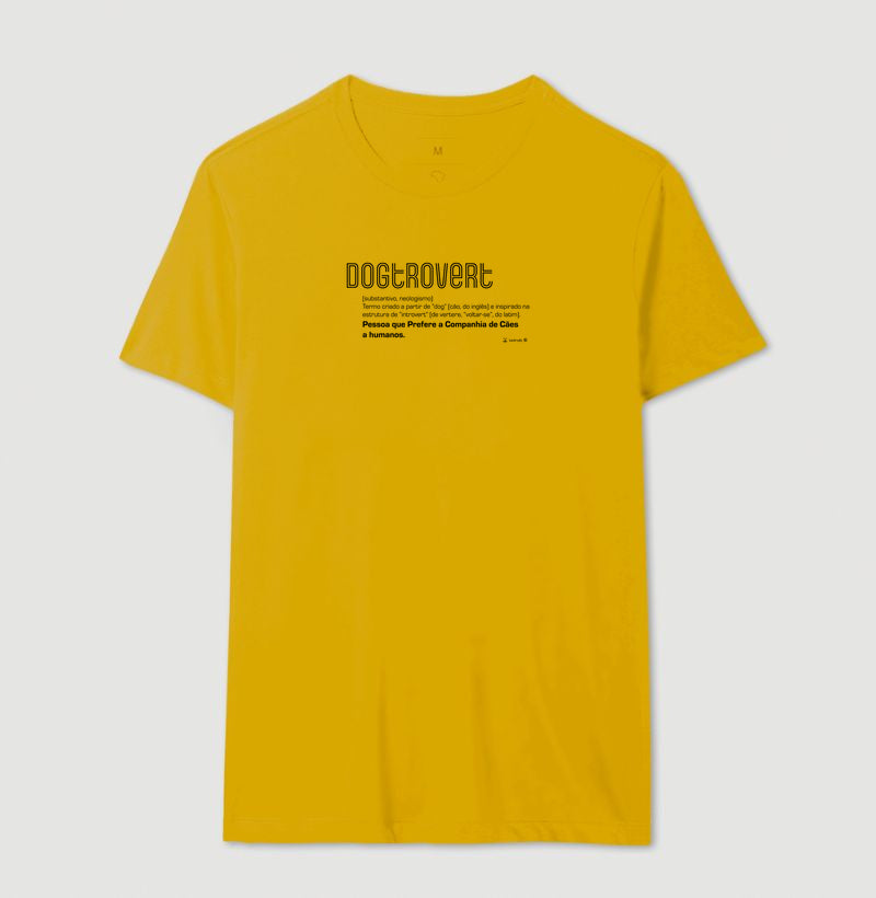 Camiseta Dogtrovert - Coleção Afeto