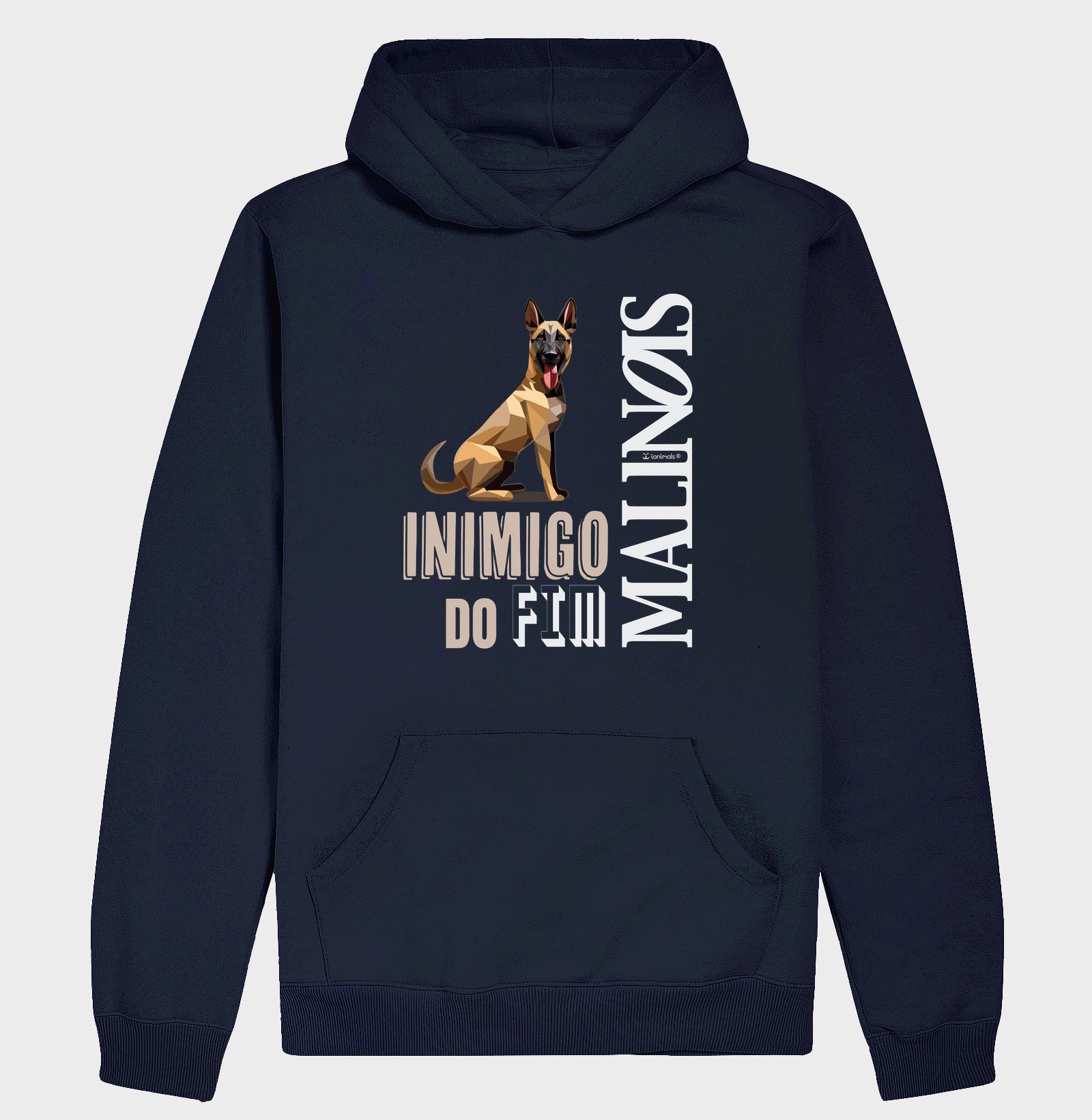 Moletom com Capuz Malinois Inimigo do Fim - Essência