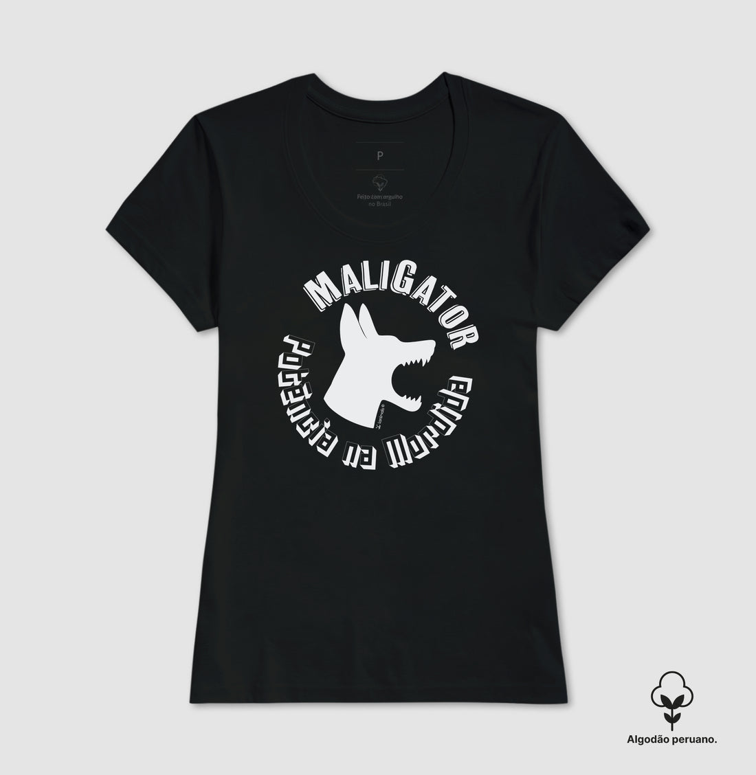 Camiseta Malinois “INCA SOFT” Maligator Potência - Essência