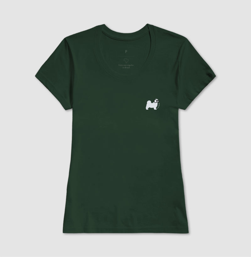Camiseta Maltês - Perfil / Side