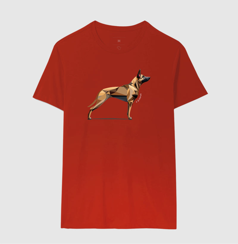 Camiseta Malinois Perfil - Geoma